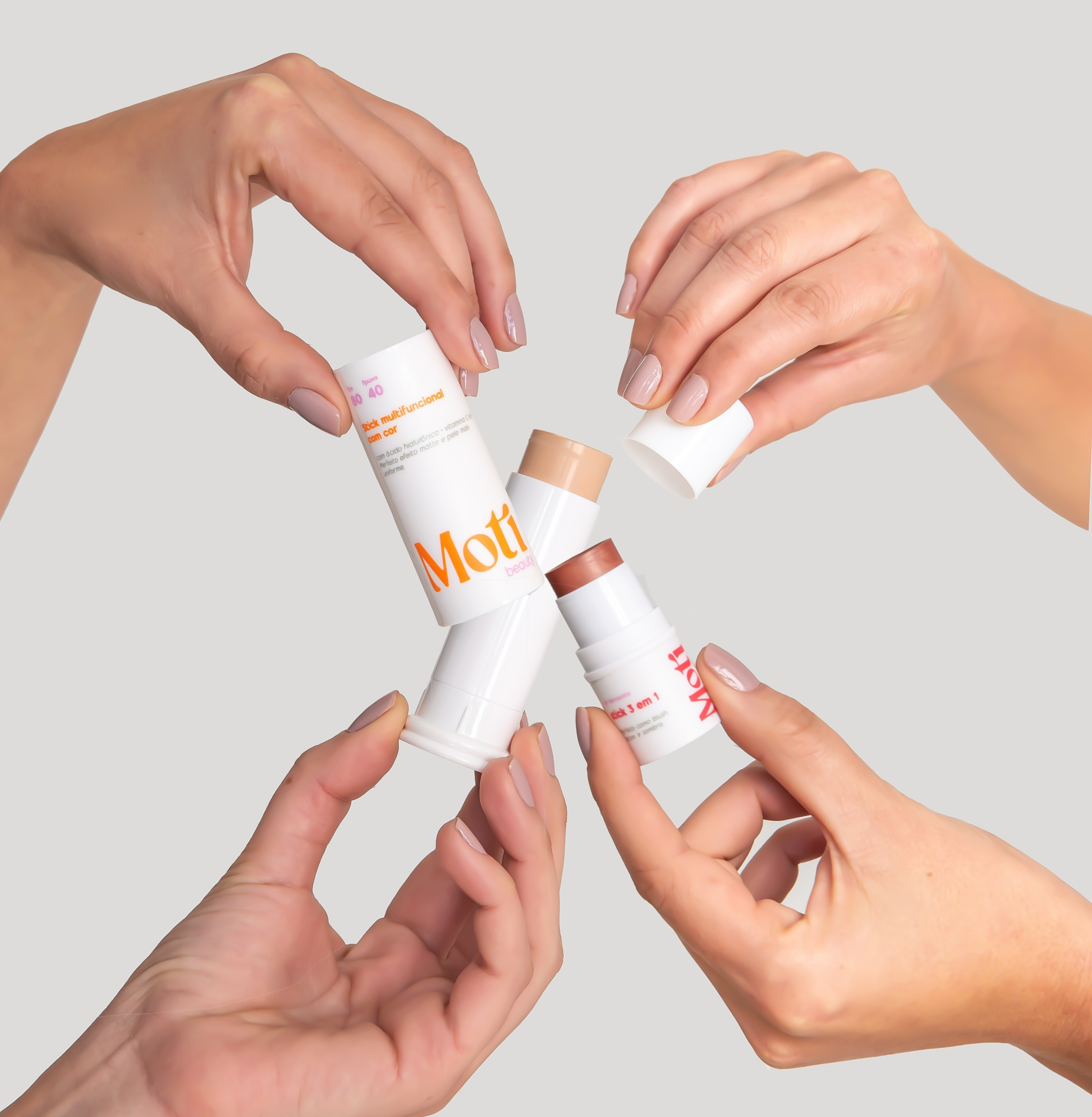 Stick Protetor Solar Multifuncional com Cor FPS 80