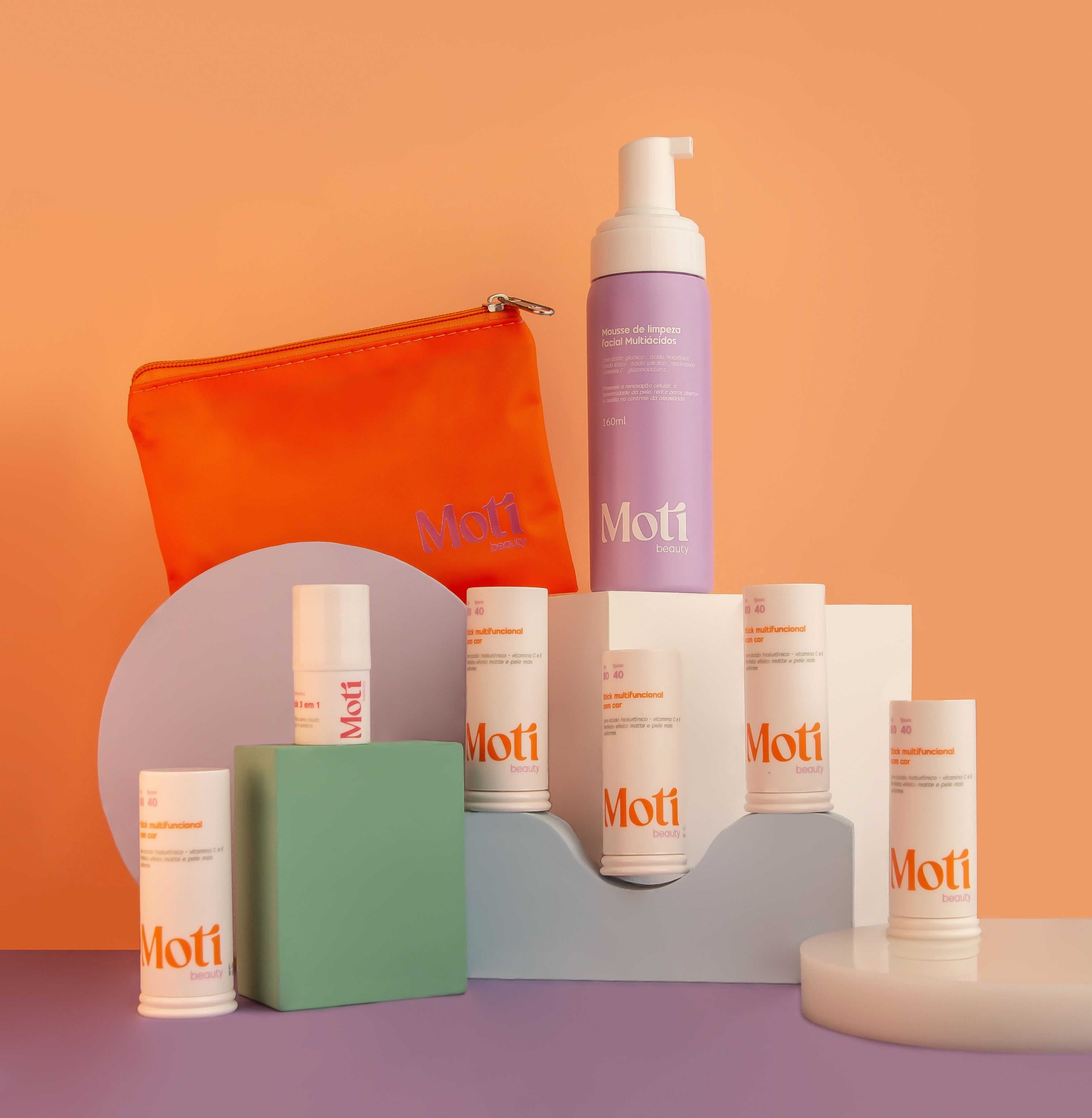 Kit Multifuncional Proteção Solar + Mousse Multiácidos
