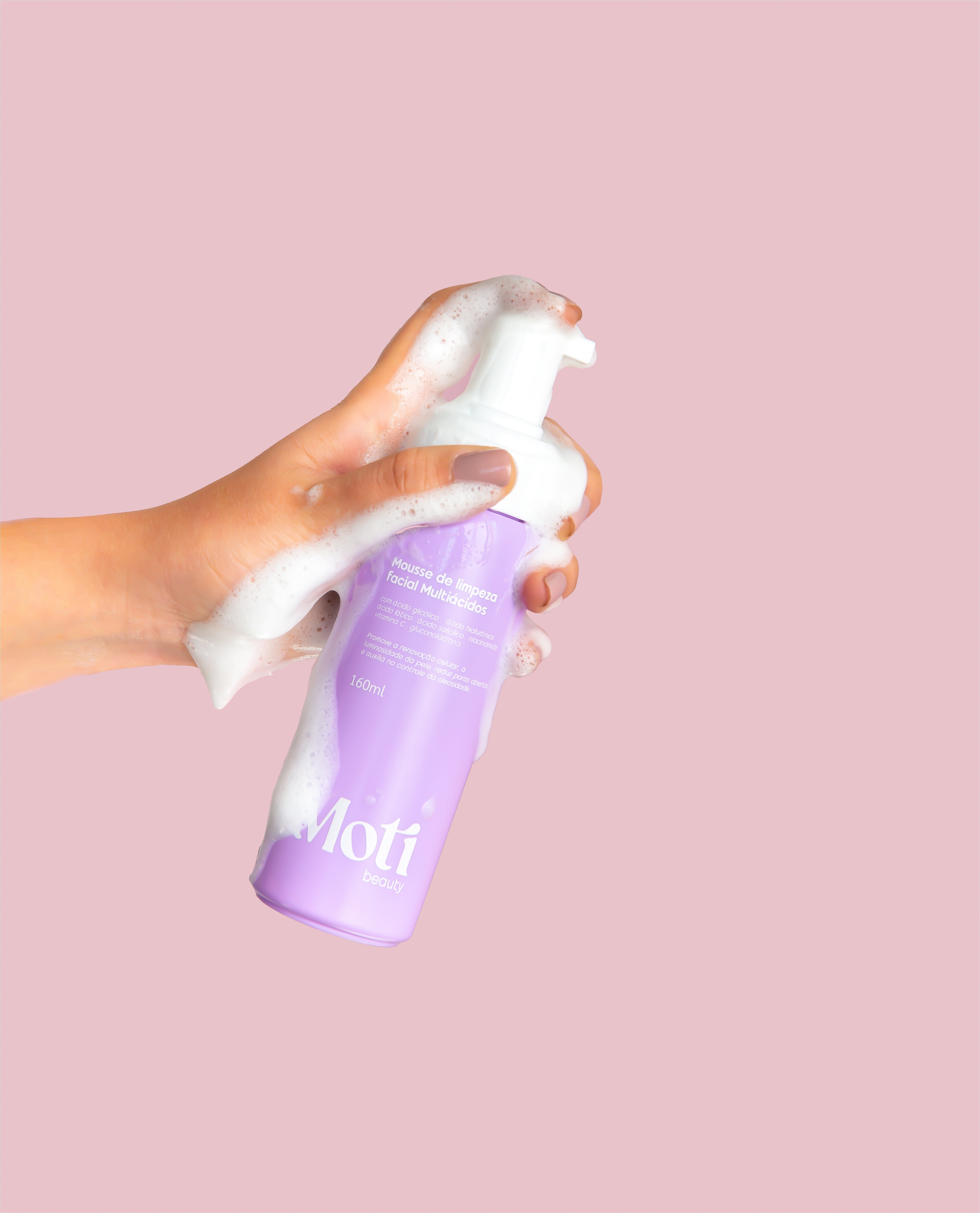 Mousse de Limpeza Facial Multiácidos