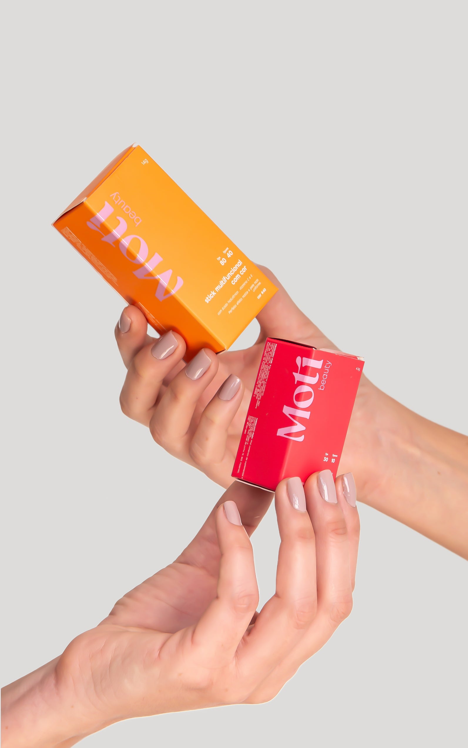 Stick Bastão 3 em 1: Blush, Batom e Sombra - Proteção FPS 30